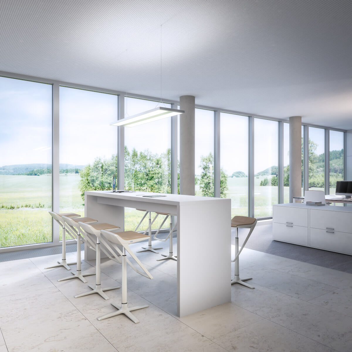 Barhocker KINETICis5 705K von Interstuhl für Büro und Homeoffice, ergonomisch, flexibel und höhenverstellbar