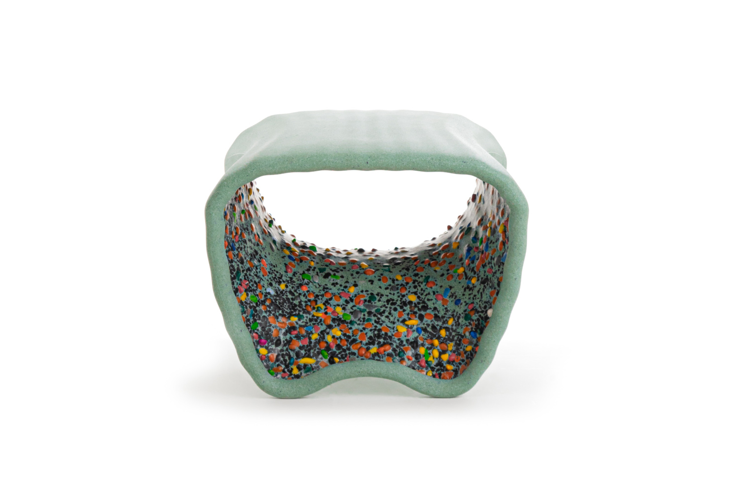 Magis In-Side Beistelltisch sage, modernes italienisches Design, vielseitig, robust, stilvolles Möbelstück