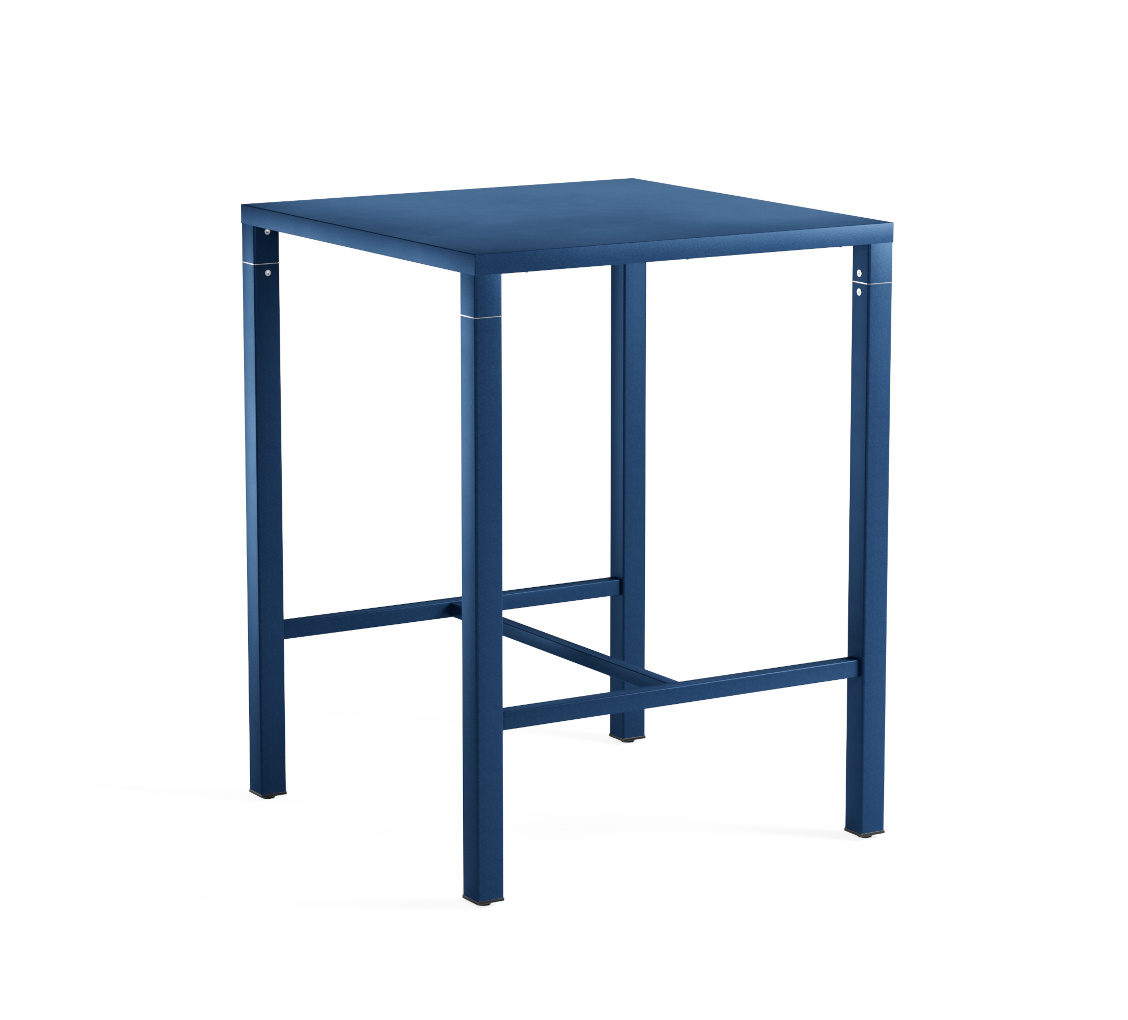 Nova Stehtisch, 80 x 80 cm, saphirblau Nova Stehtisch, 80 x 80 cm, saphirblau