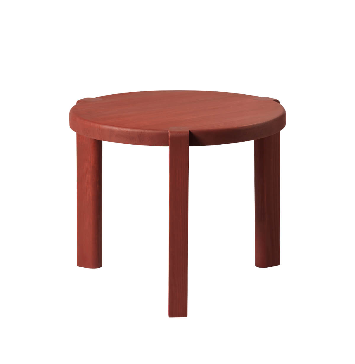 FDB Møbler D108 Ragnesminde Couchtisch, nordisches Design, carmine red, langlebig, funktional