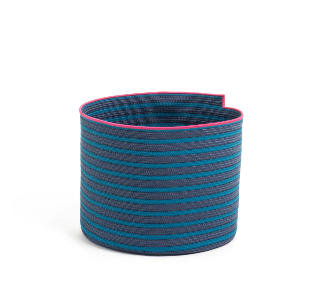 Magis South Korb Ø50 cm, rund, blau/lightblue, modernes Design, vielseitig, langlebig, Made in Italy