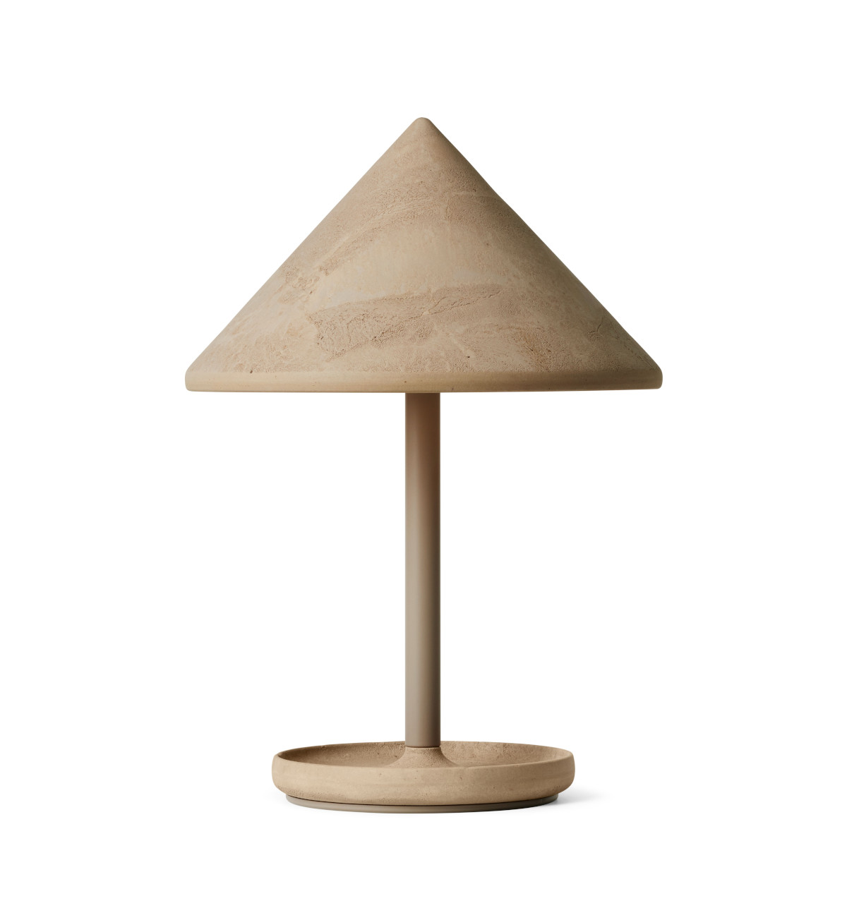 Terra Portable Tischleuchte, coffee waste light