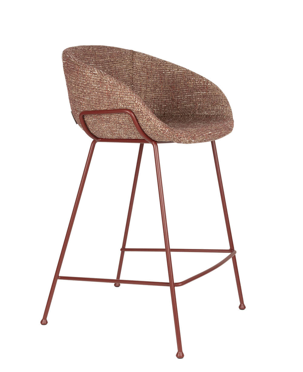 Feston Barhocker, höhe 65 cm, grau