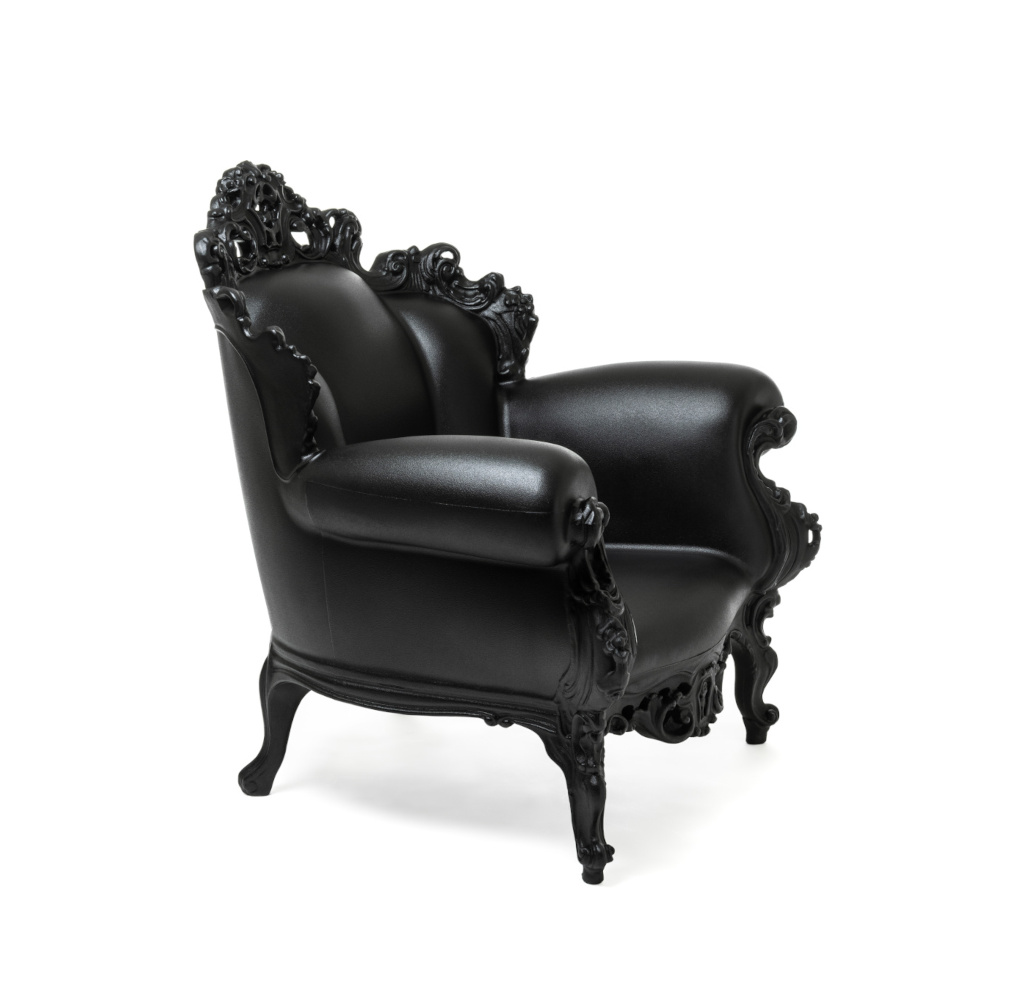 Magis Proust Sessel schwarz, ergonomisch, modern, italienischer Designer-Stuhl, komfortabel und stilvoll