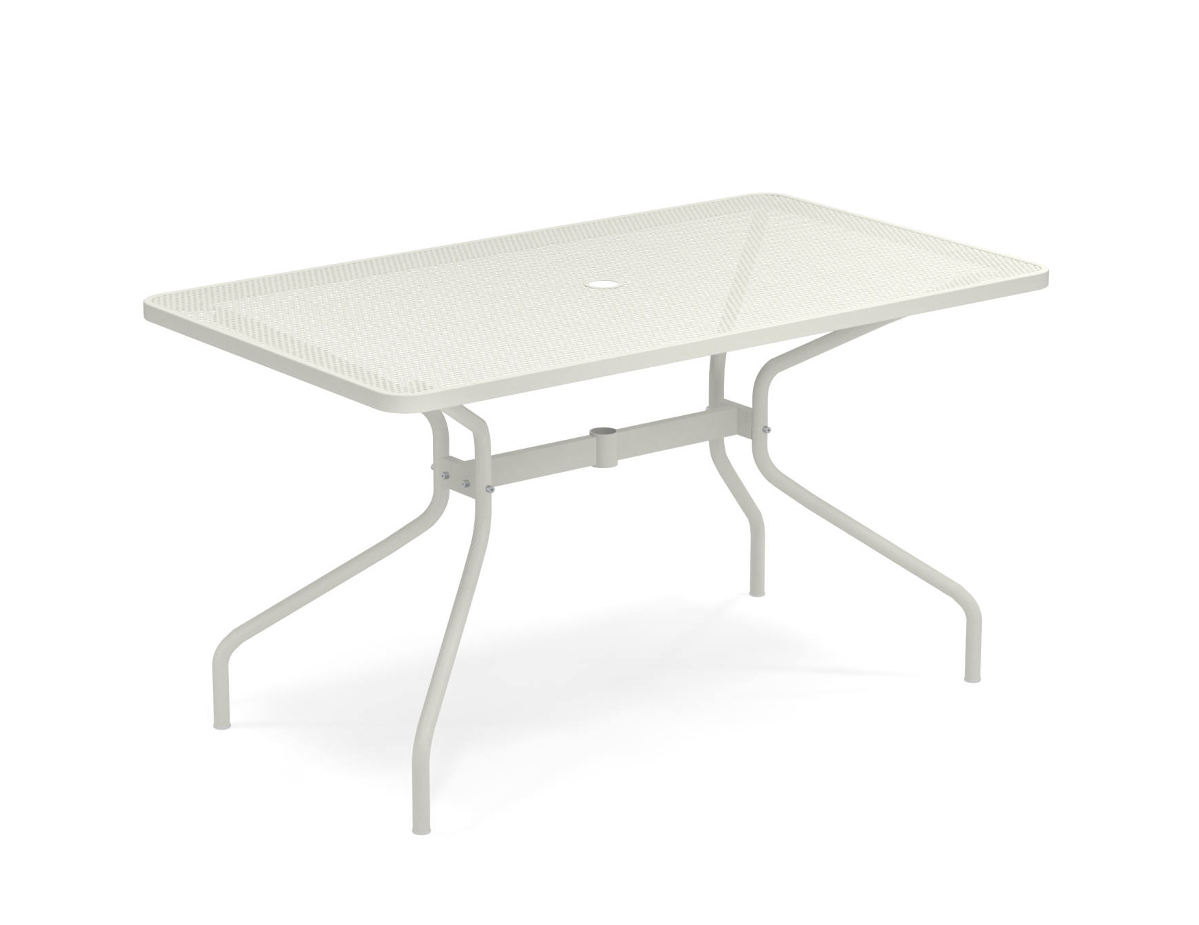 Cambi Tisch, 140 x 80 cm, weiß