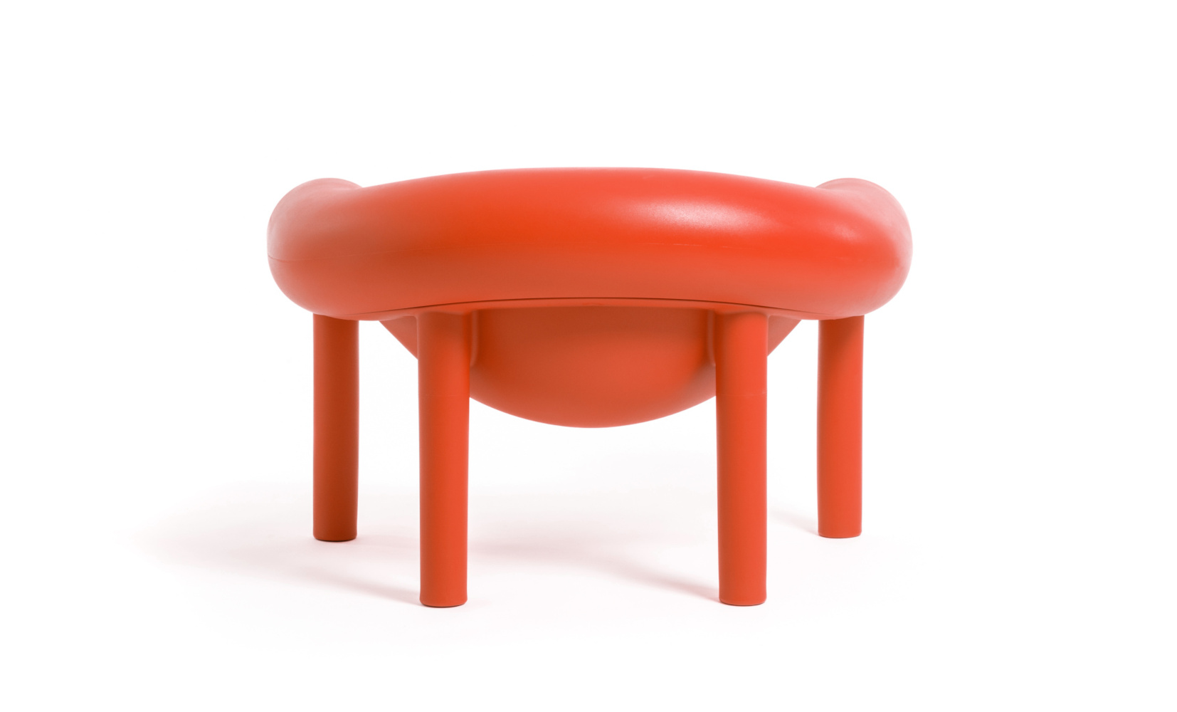 Magis Sam Son Sessel rot, italienischer Designstuhl, komfortabel, modern, langlebig, hochwertige Materialien