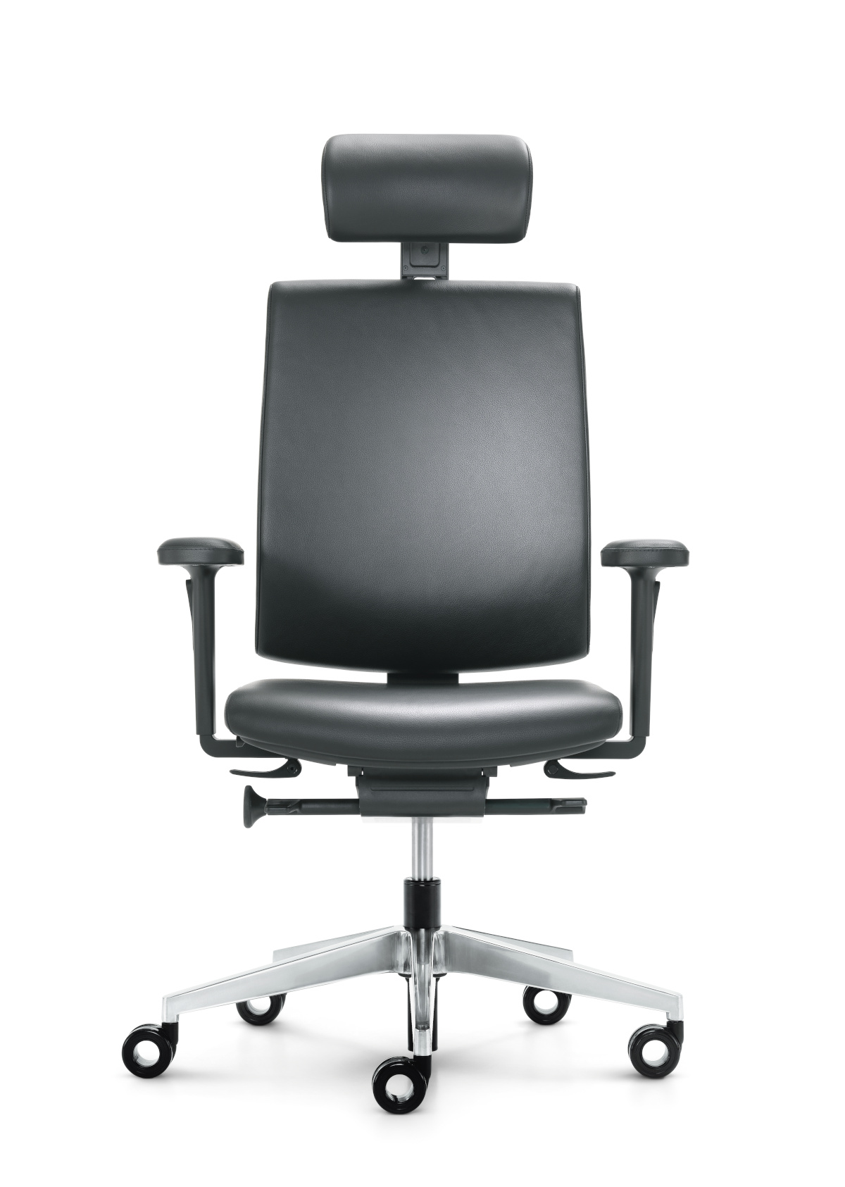 Kyra Drehstuhl, standard mit kopfstütze