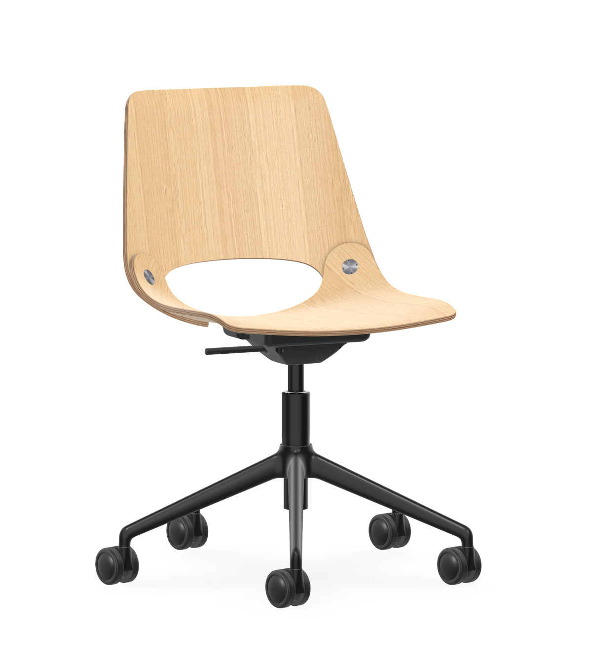 SHUFFLEis1 SU551 Drehstuhl von Interstuhl, ergonomisch, flexibel, höhenverstellbar, ideal für Büro und Homeoffice
