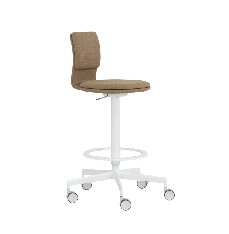 Lab Barhocker, höhe 65 cm, dreh- und höhenverstellbar