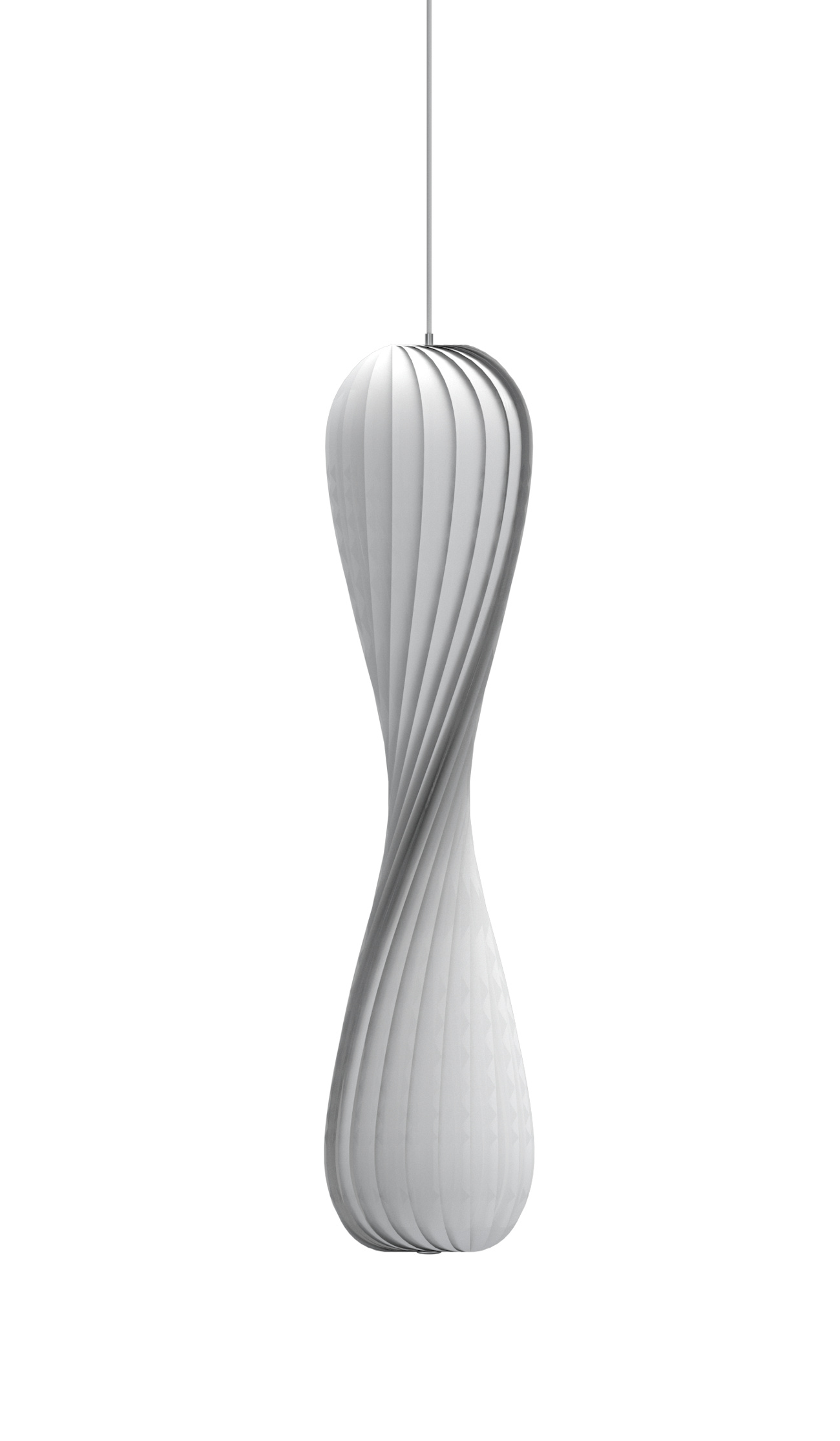 TR7 Pendelleuchte, Ø 25 x 112 cm, weiß