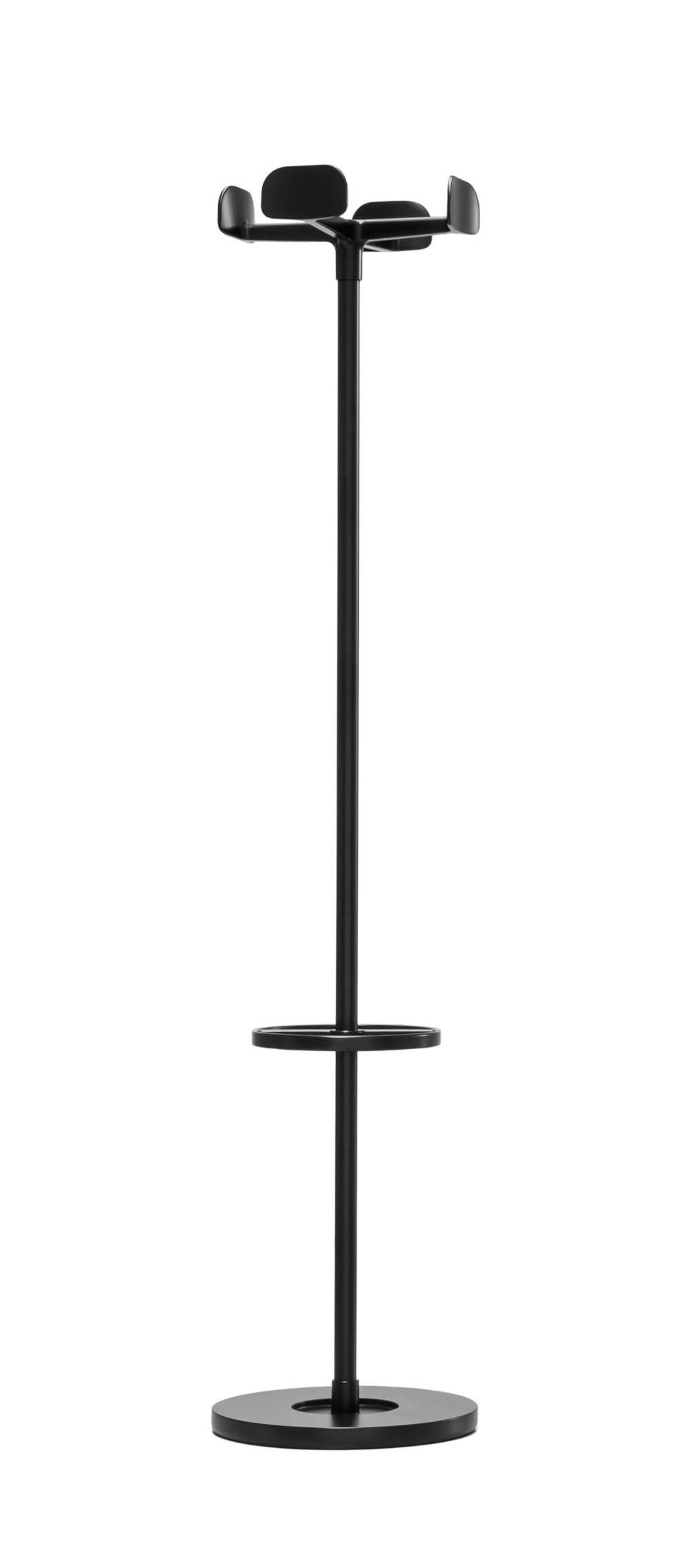 Magis Four Leaves Garderobe schwarz – Design-Garderobe mit Schirmständer Magis Four Leaves Garderobe schwarz mit Schirmständer, modernes Design, stabil, platzsparend, italienische Qualität