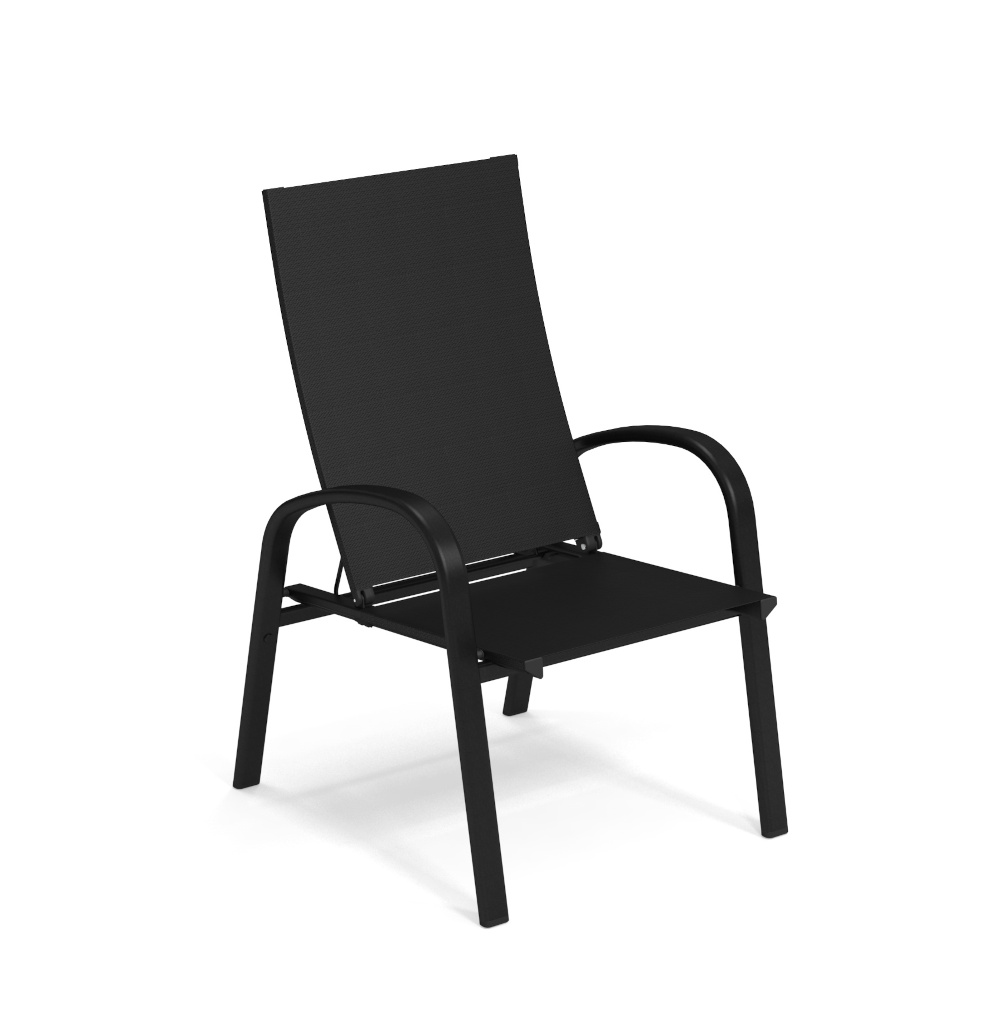 Holly Loungesessel, schwarz Holly Loungesessel, schwarz