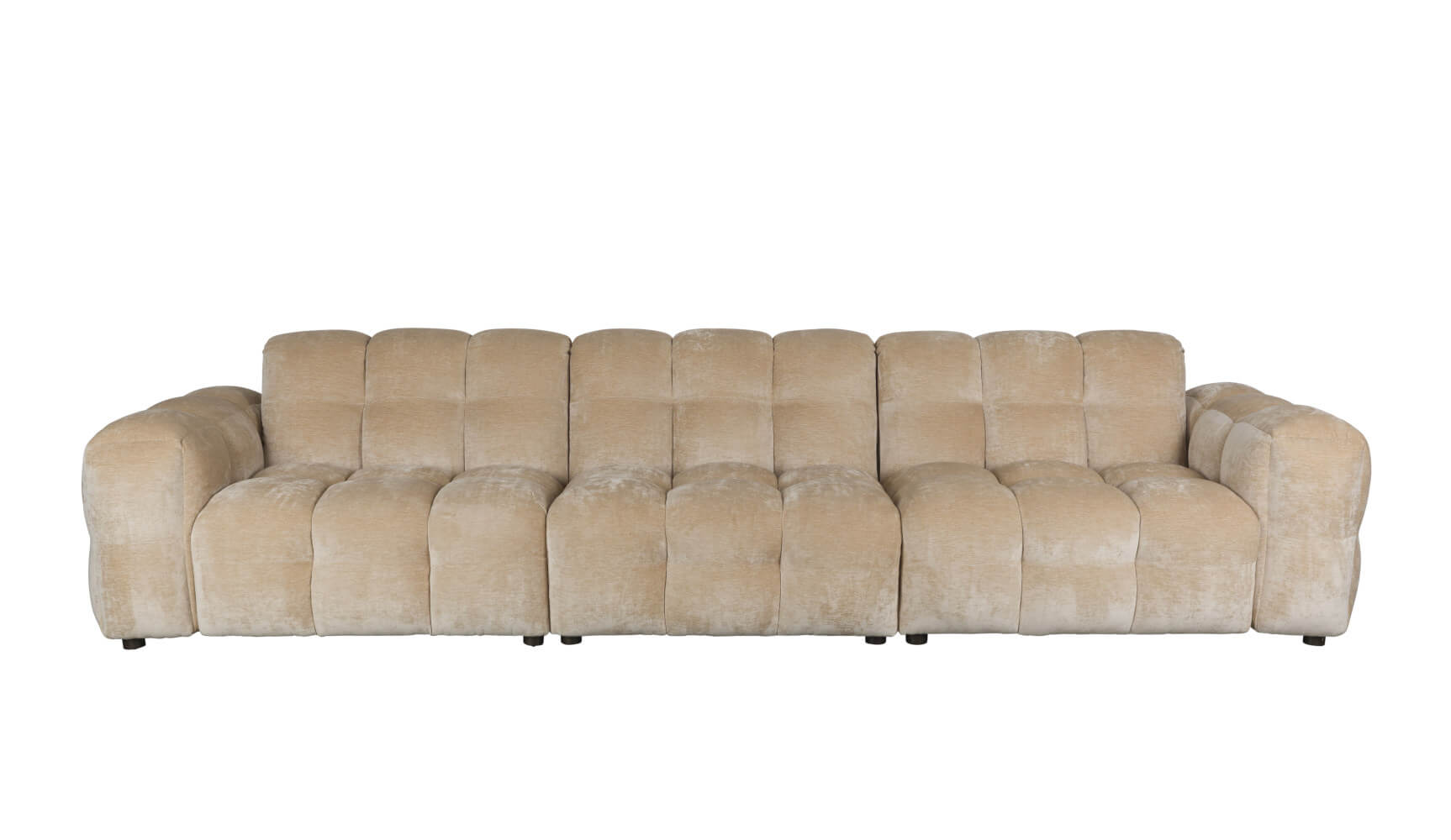 Hackman Sofa 4,5 Sitzer, velours beige