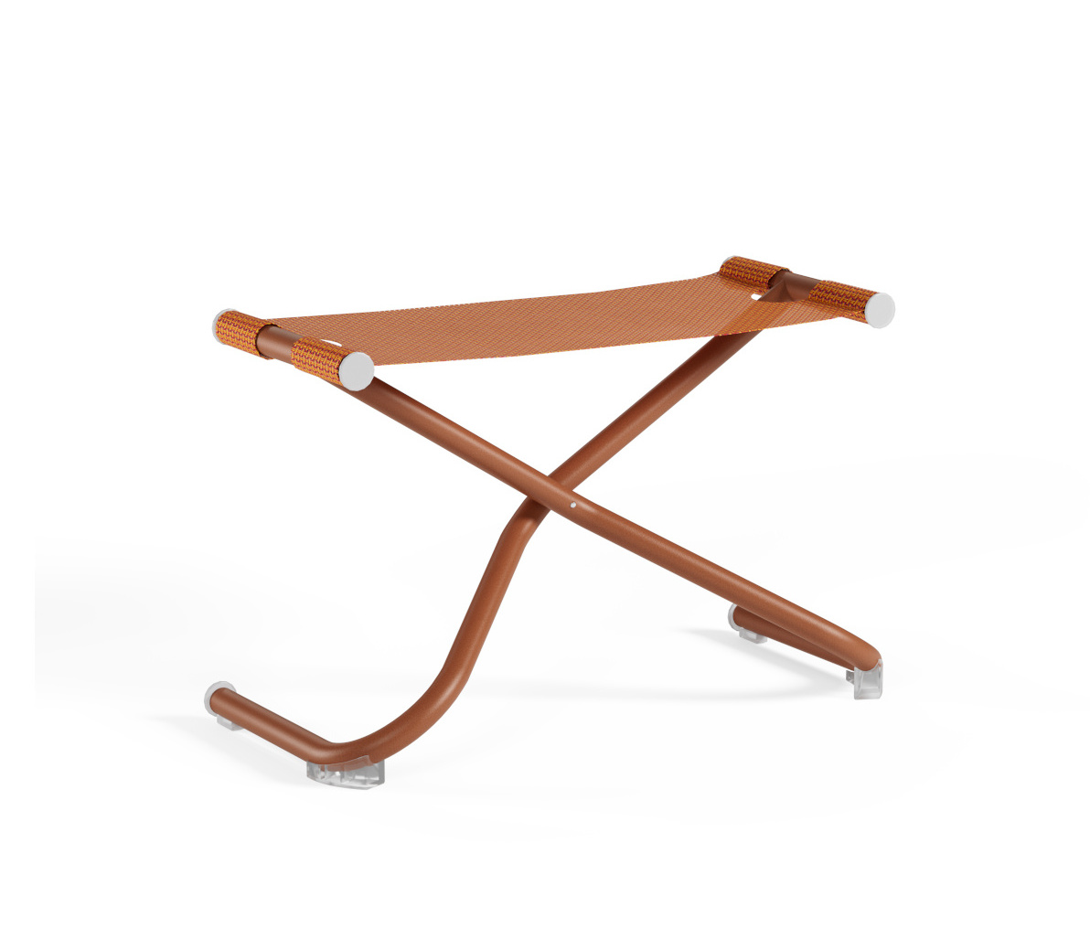 Snooze Regiehocker, ahornrot / pfirsich