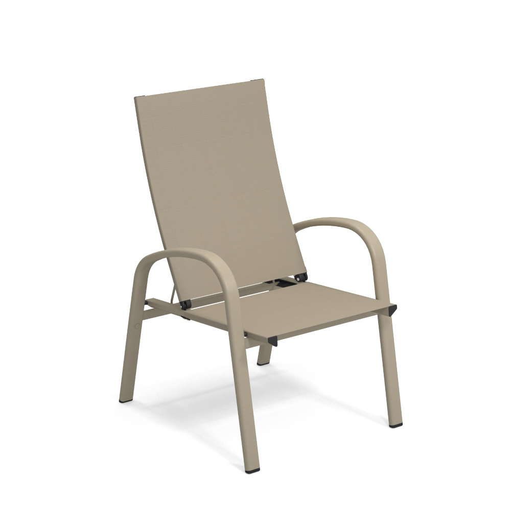 Holly Loungesessel, taupe / haselnuss Holly Loungesessel, taupe / haselnuss