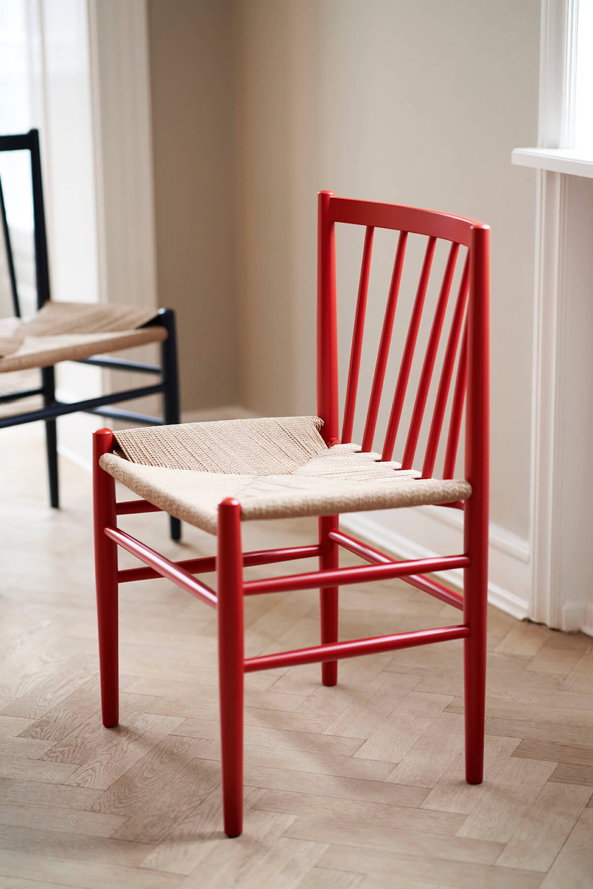 FDB Møbler J80 Stuhl aus Holz, stilvoll im Esszimmer oder Wohnzimmer – funktional, langlebig und klassisches dänisches Design