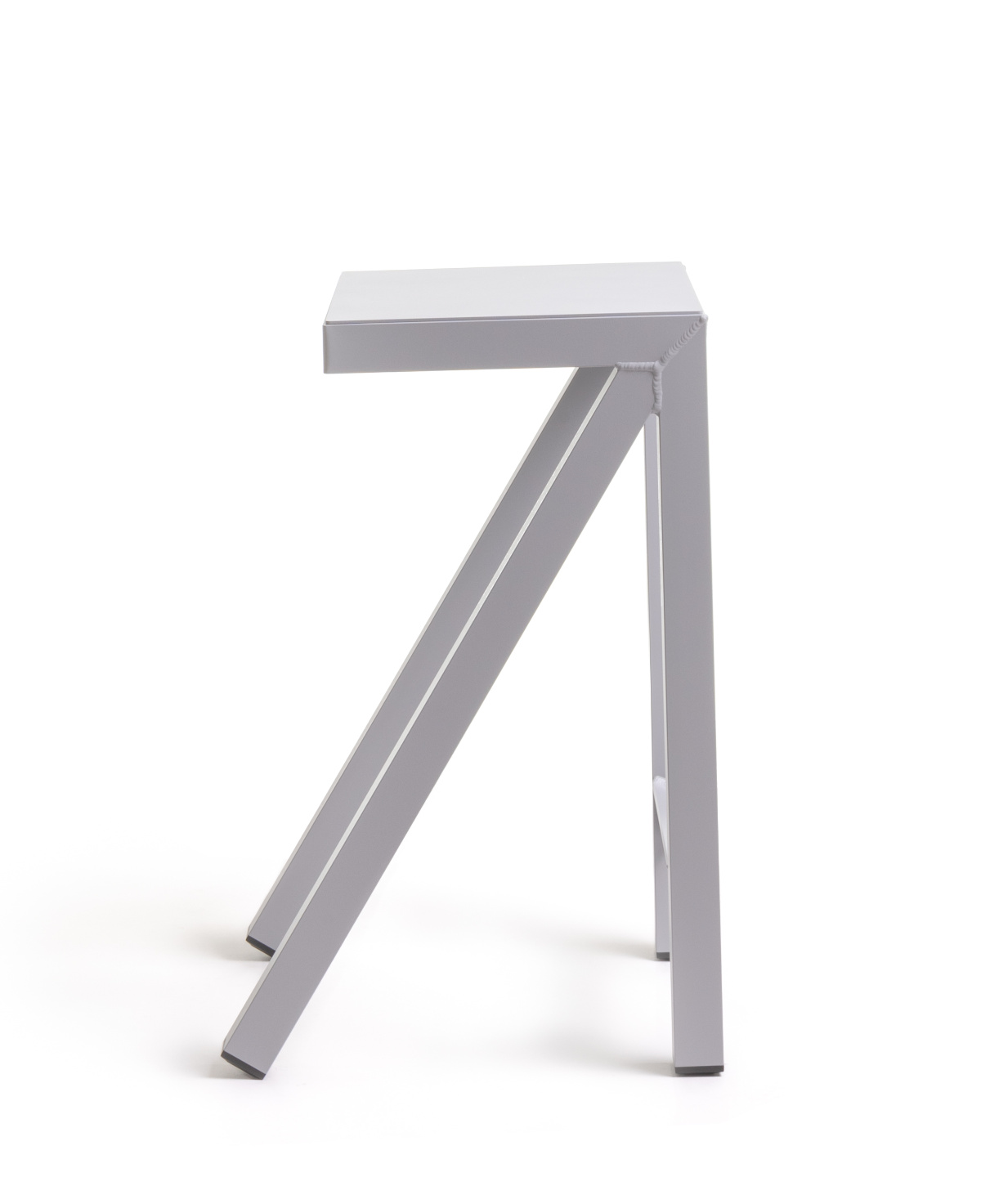 Magis Bureaurama Barhocker 62 cm – eleganter Barstuhl Magis Bureaurama Barhocker, 62 cm hoch, grau, ergonomisch, stabil, eleganter italienischer Barstuhl