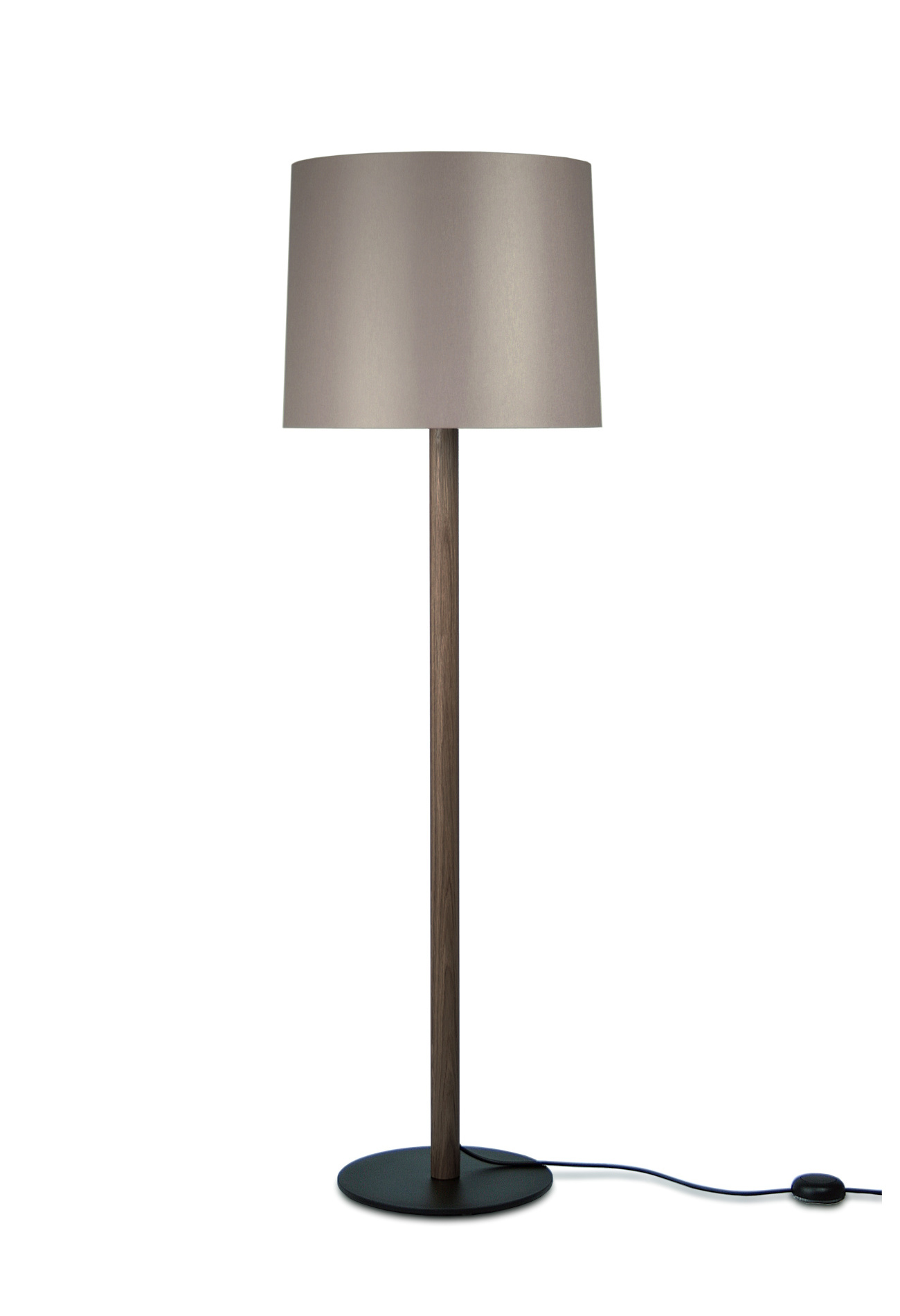 Miyu High Stehleuchte, eiche geräuchert / bronzegrau Miyu High Stehleuchte, eiche geräuchert / bronzegrau