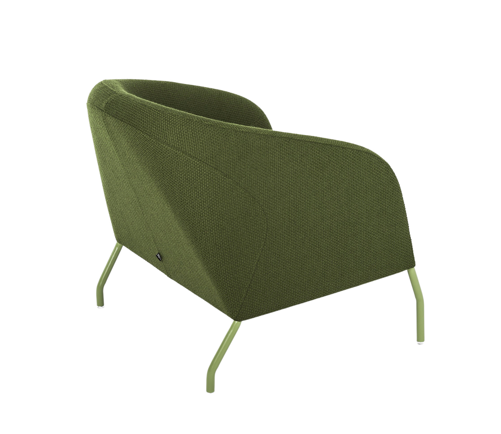 Mula Sessel mit Pulverbeschichtete Beine