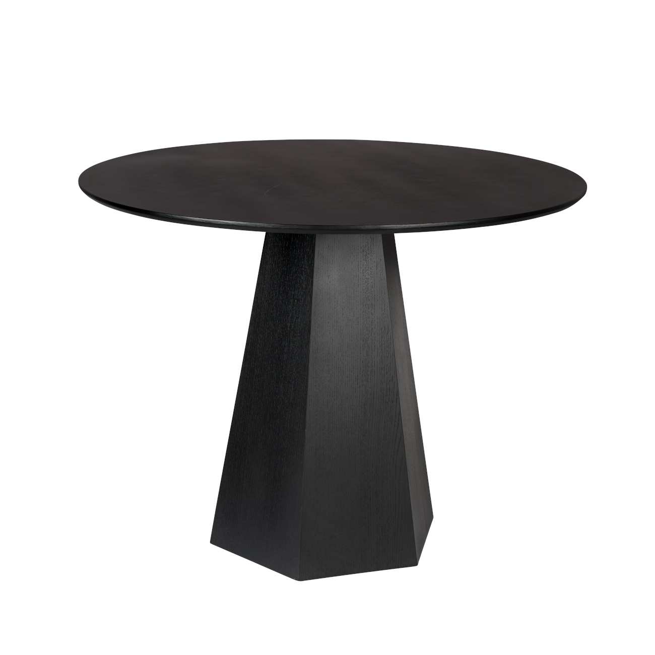 Pilar Esstisch, Ø 100 cm, schwarz