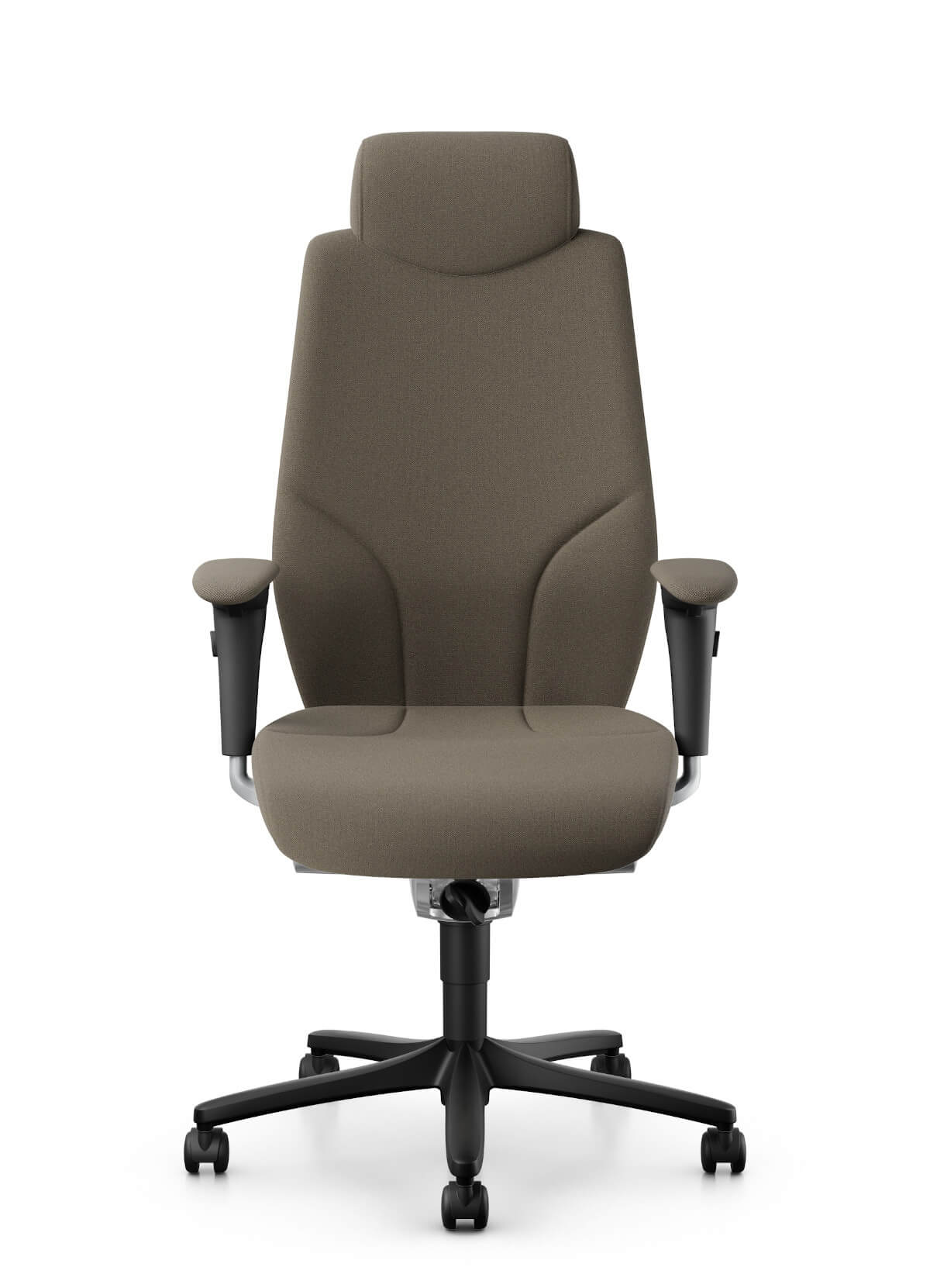 Giroflex 64-9778 ergonomischer Bürostuhl mit verstellbarer Kopfstütze und Armlehnen, ideal als komfortabler Chefsessel