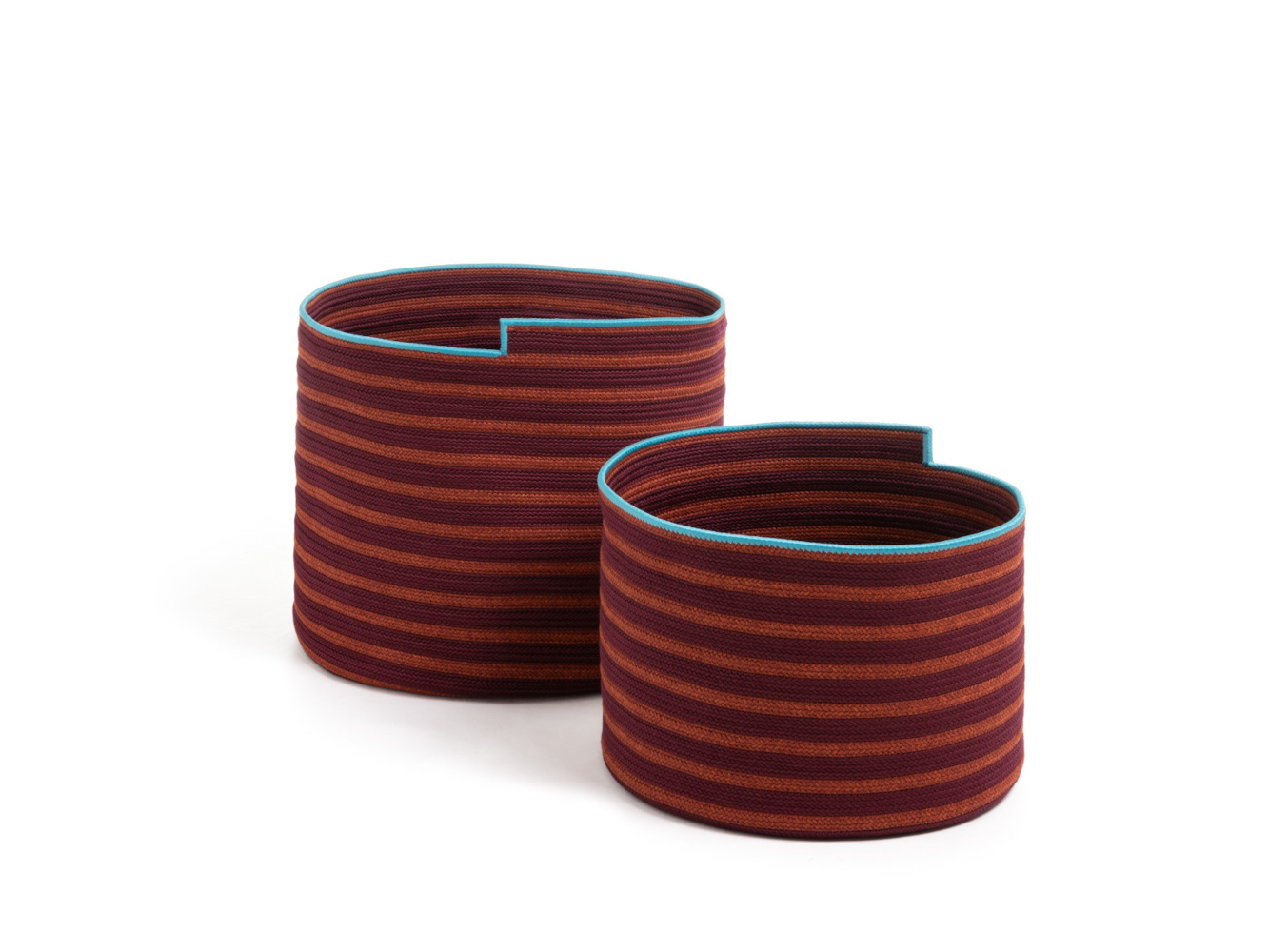 Magis South Korb, rot-orange, moderner Design-Korb, leicht, robust, stilvolles italienisches Design