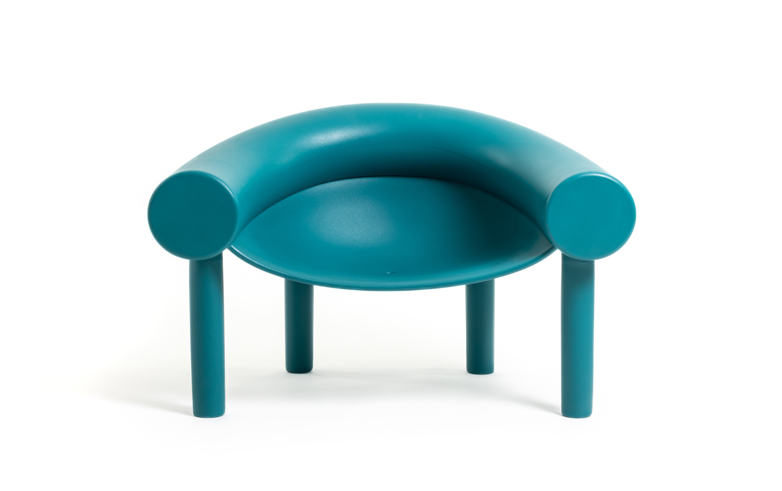 Magis Sam Son Sessel petrolblau, moderner Lounge-Sessel, komfortabel, stilvolles italienisches Design