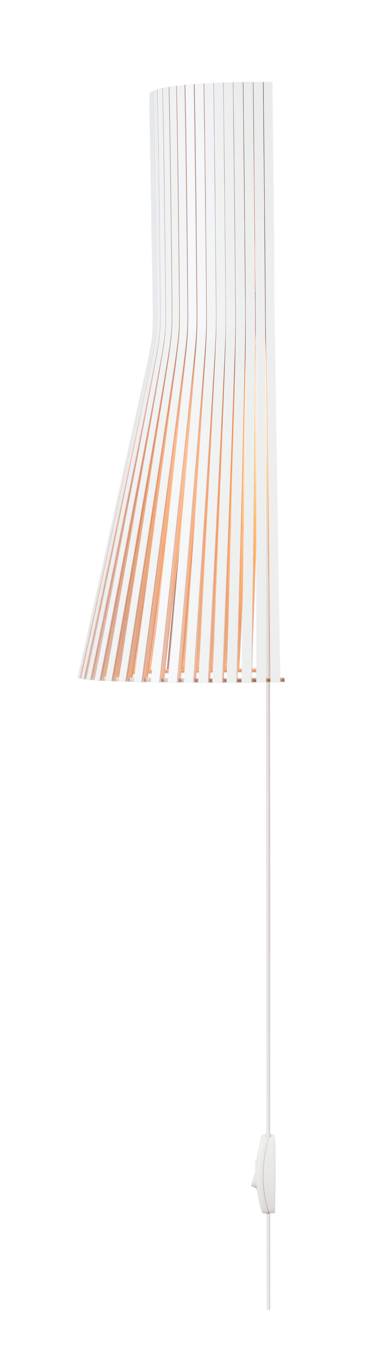 Secto 4231 Wandleuchte, mit Kabel, weiß