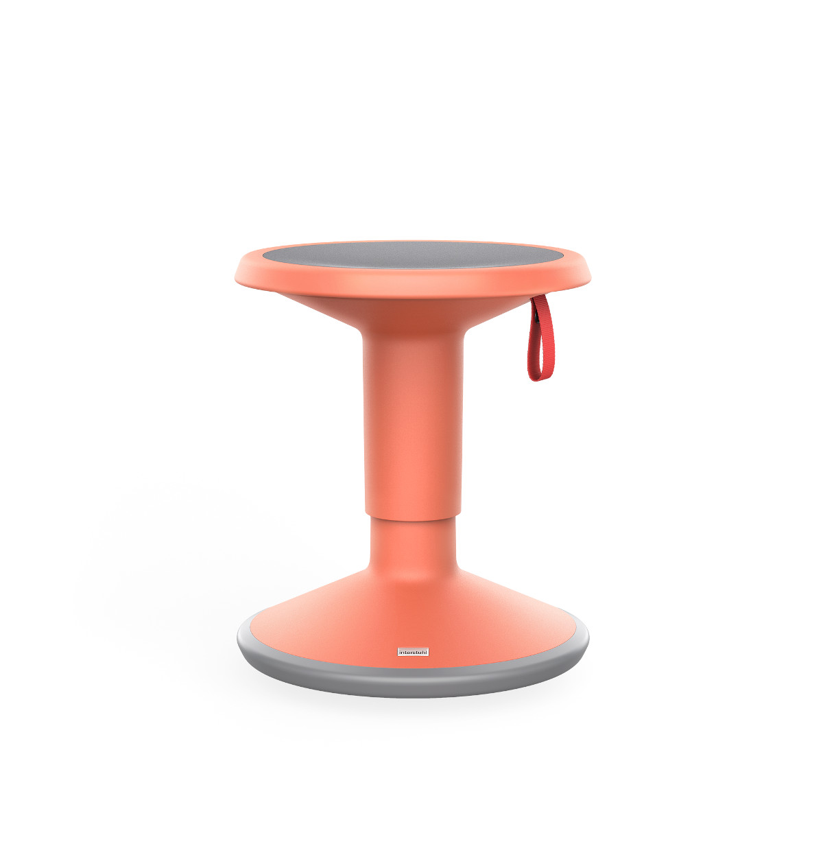 Ergonomischer Interstuhl UP Junior Sitzhocker schwarz, höhenverstellbar, flexibel für Büro, Homeoffice und Schule