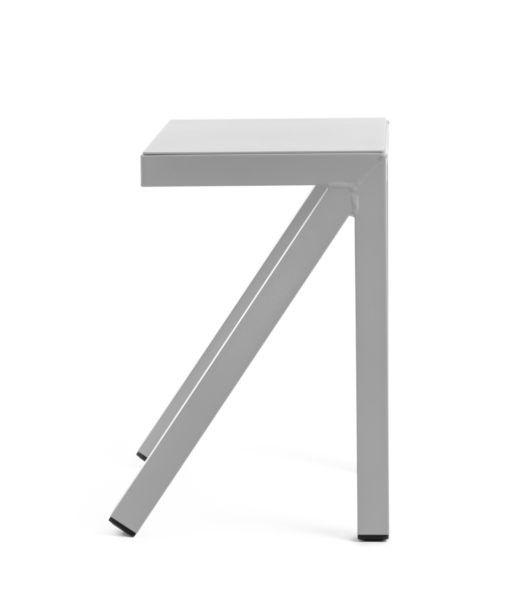 Magis Bureaurama Hocker grau – stabiler Design-Hocker Magis Bureaurama Hocker grau, stabiler fester Hocker, komfortabel, modernes italienisches Design