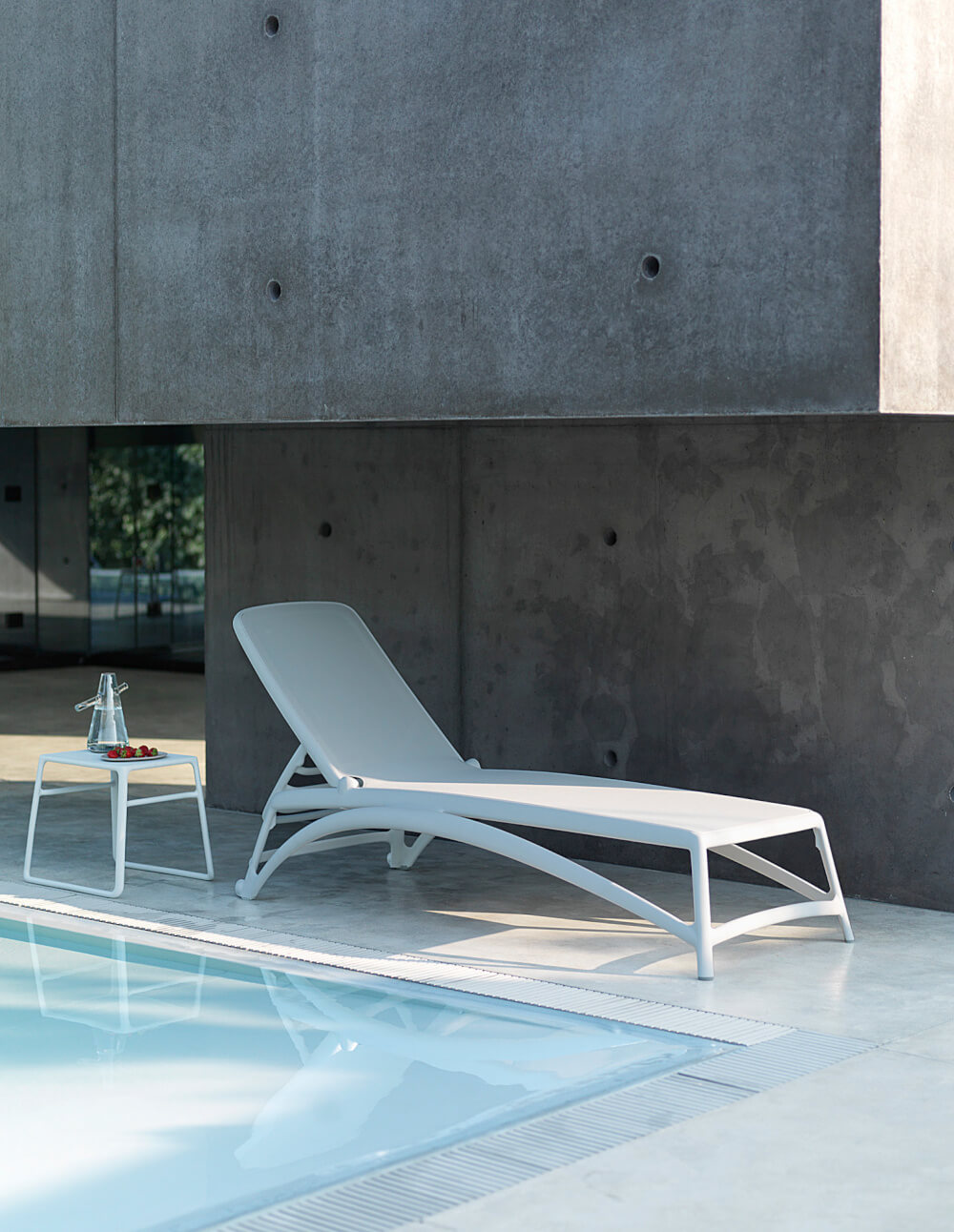 Nardi Atlantico Gartenliege, ergonomisch, langlebig und modern – perfekte Outdoor-Sitzgelegenheit