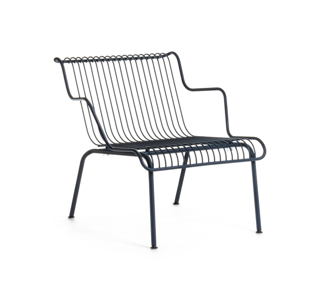 Magis South Loungesessel night blue, italienisches Design, komfortabel, modern, langlebig