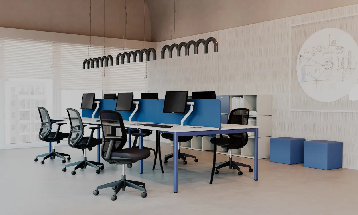 Büro für mehrere Personen einrichten