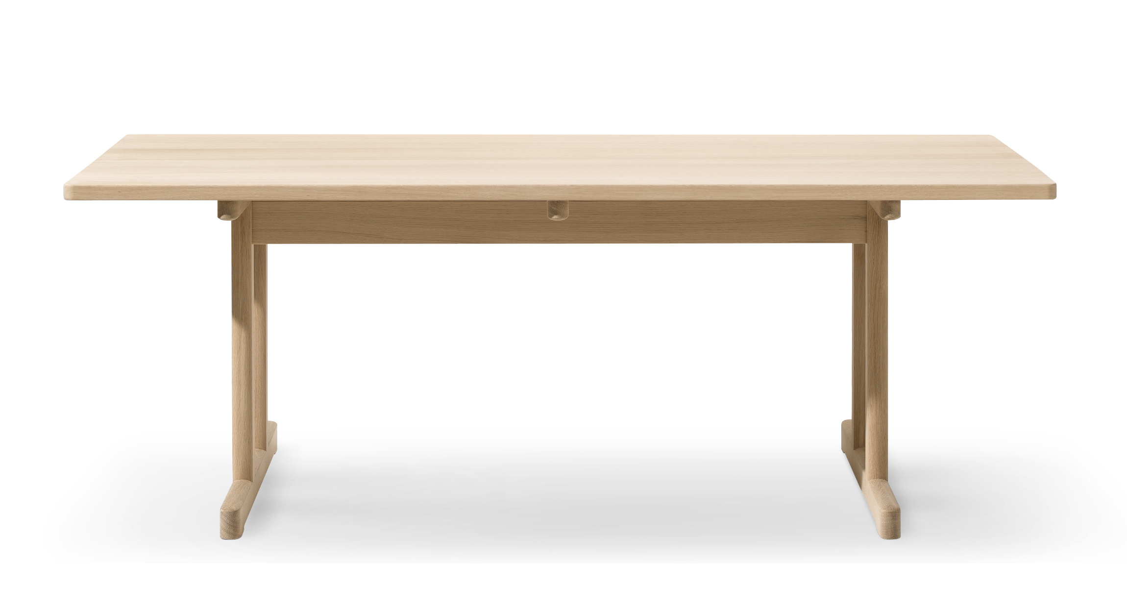 BM86 Mogensen Shaker Esstisch, 245 x 97,5 cm, eiche geseift