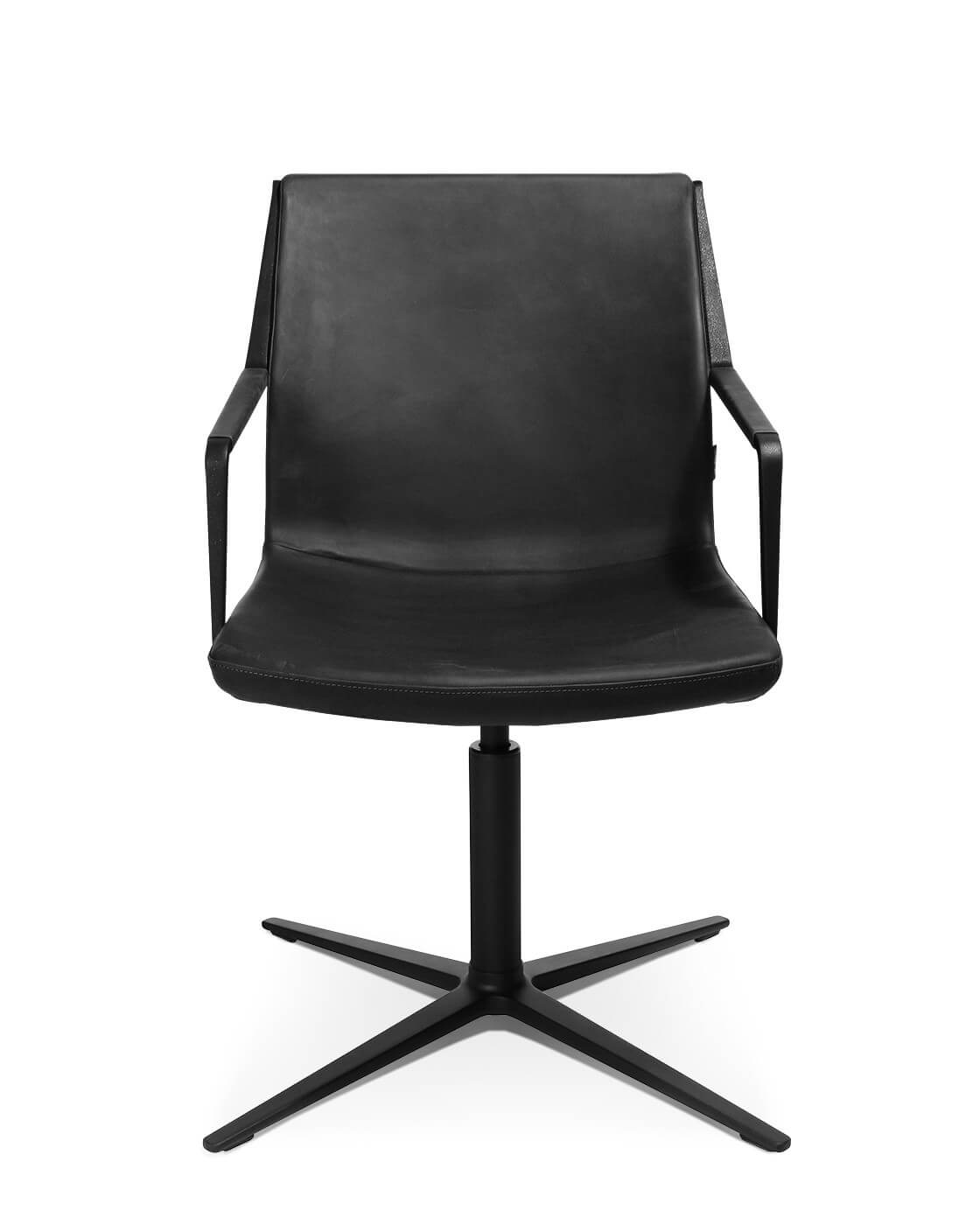 Wagner W-Cube 3 Sessel, moderner Designsessel mit klaren Linien, hoher Sitzkomfort für Lounge, Büro und Empfang