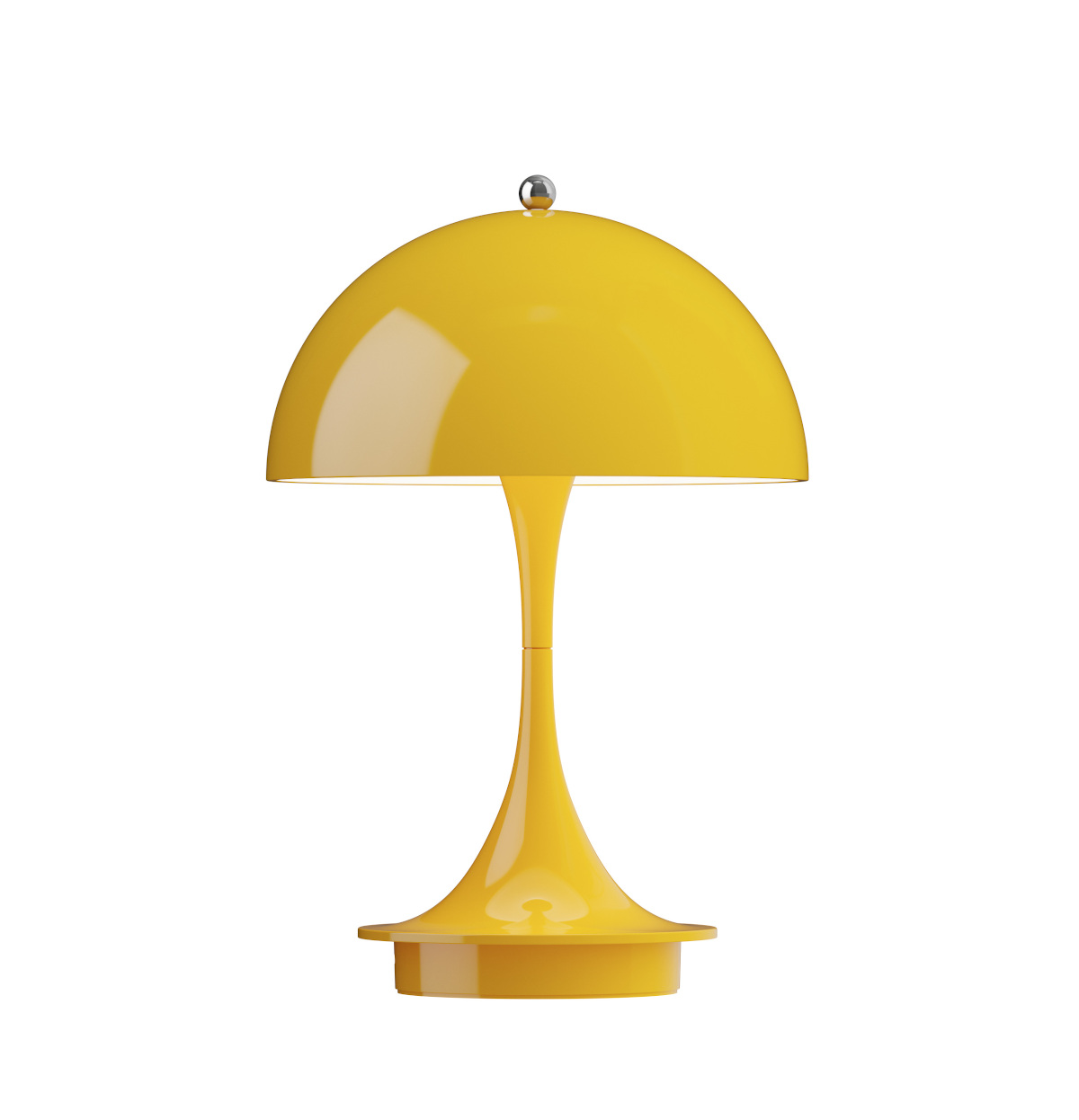 Louis Poulsen Panthella 160 LED Gelb Tischleuchte Panthella 160 tragbare LED-Tischleuchte von Louis Poulsen in Opaque Yellow, ikonisches Design, kabellos, dimmbar
