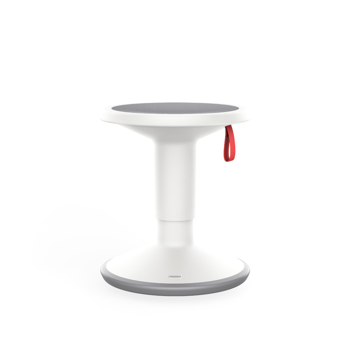 UP Junior Sitzhocker von Interstuhl, kompakt, mobil, höhenverstellbar, Sitzgelegenheit für Büro und Arbeitszimmer