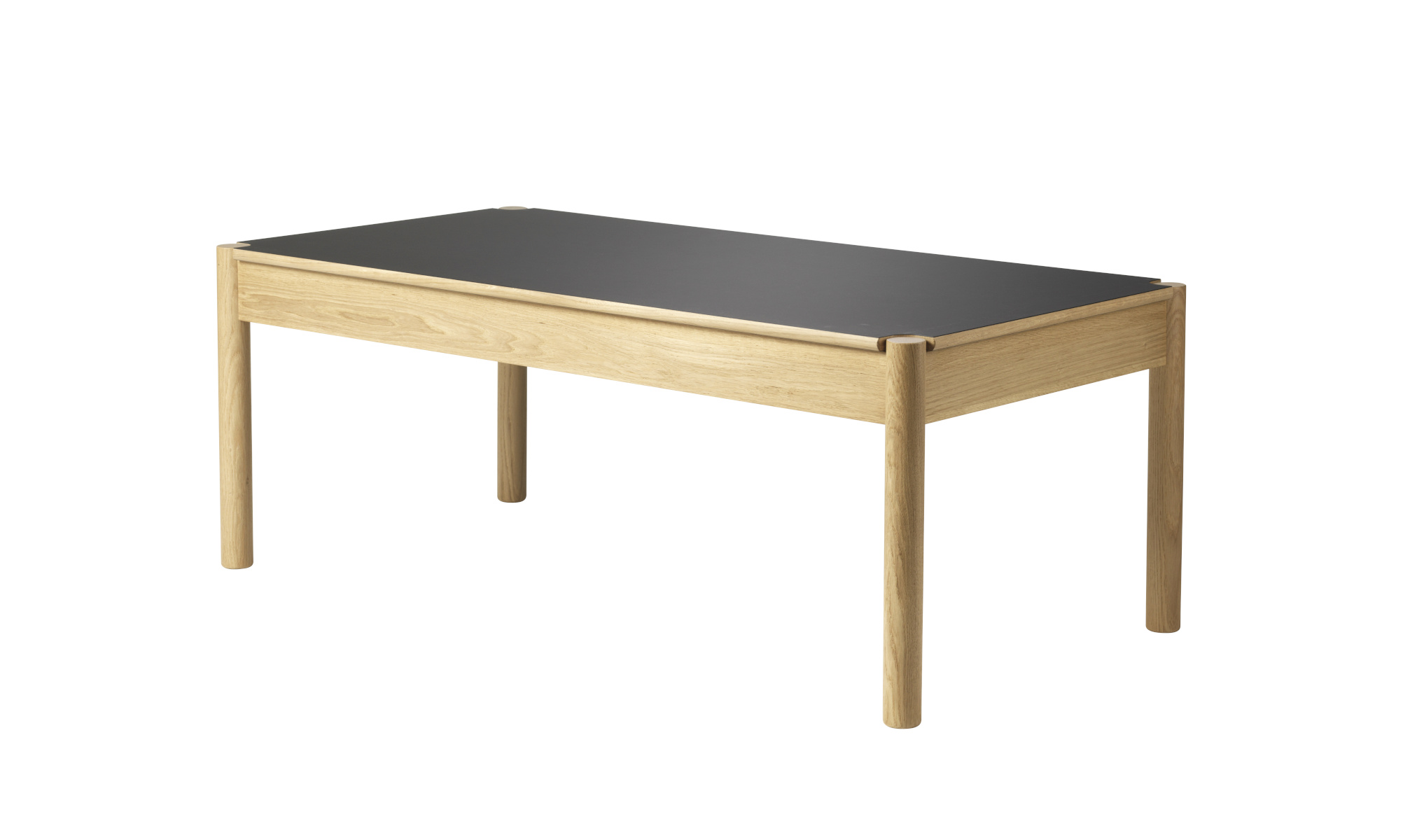 FDB Møbler C44 Couchtisch, rechteckig, Eiche hell, skandinavisches Design