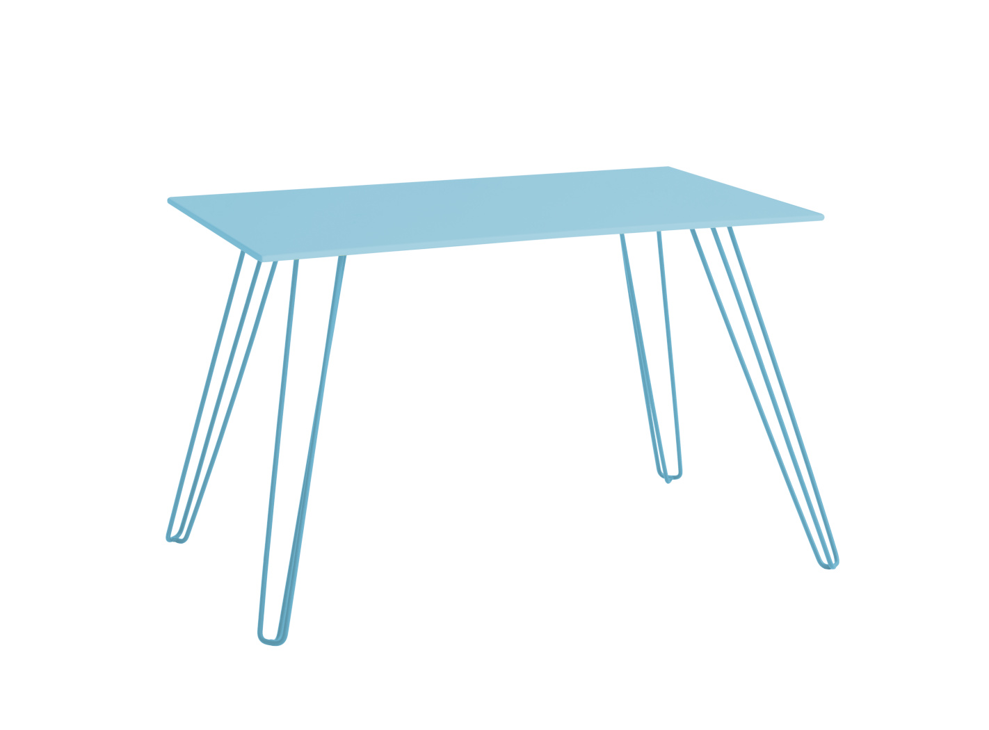 Menorca Bistrotisch, 110 x 70 cm, lichtgrün