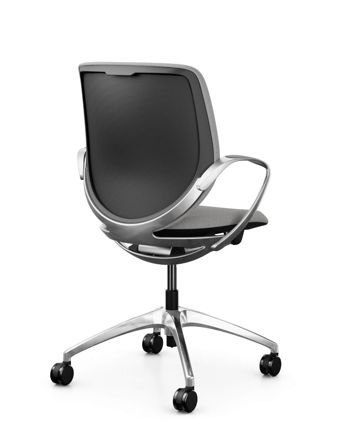 Giroflex 313-4539 Bürostuhl mit gepolstertem Rücken für hohen Sitzkomfort und ergonomisches Arbeiten