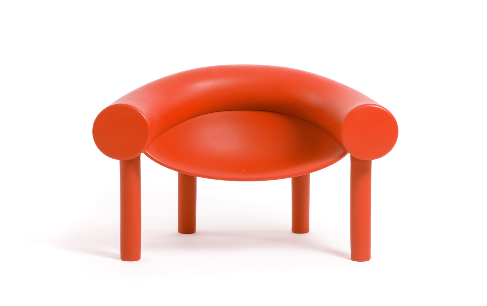 Magis Sam Son Sessel rot, moderner Design-Sessel, bequem, ergonomisch, stilvoll, italienisches Design