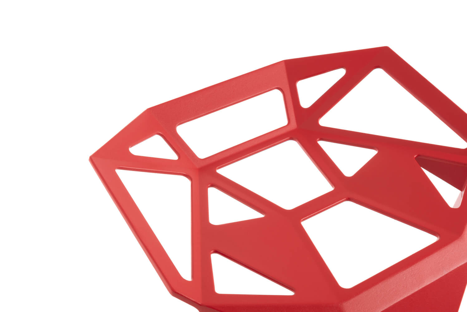 Magis Stool One Barhocker rot – moderner Design-Barstuhl Magis Stool One Barhocker rot, italienisches Design, moderner Barstuhl, robust, stapelbar, langlebig