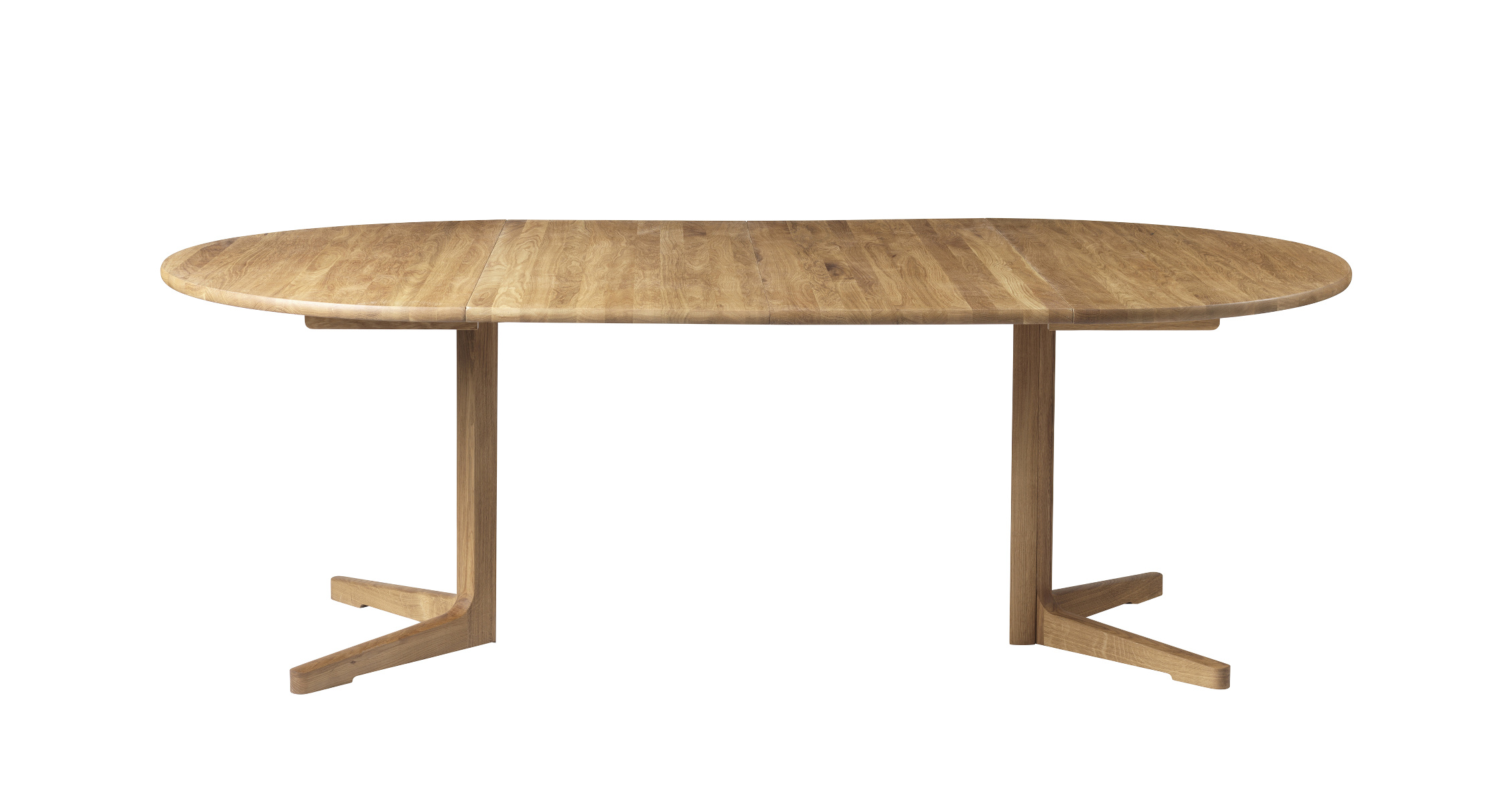 FDB Møbler C69E Ry Ausziehtisch, nordisches Design, eiche geölt, langlebig, funktional, nachhaltig