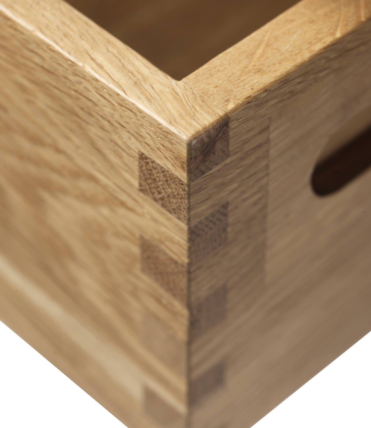 FDB Møbler C67 Butler Schreibtisch, large, FSC®-Holz Eiche, nordisch, langlebig, funktional