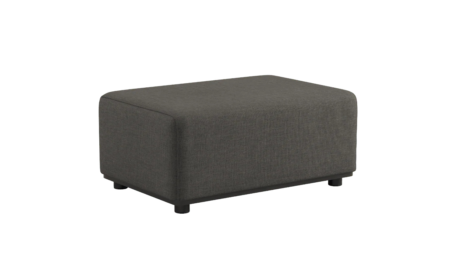 Cobana Pouf, kirra noir