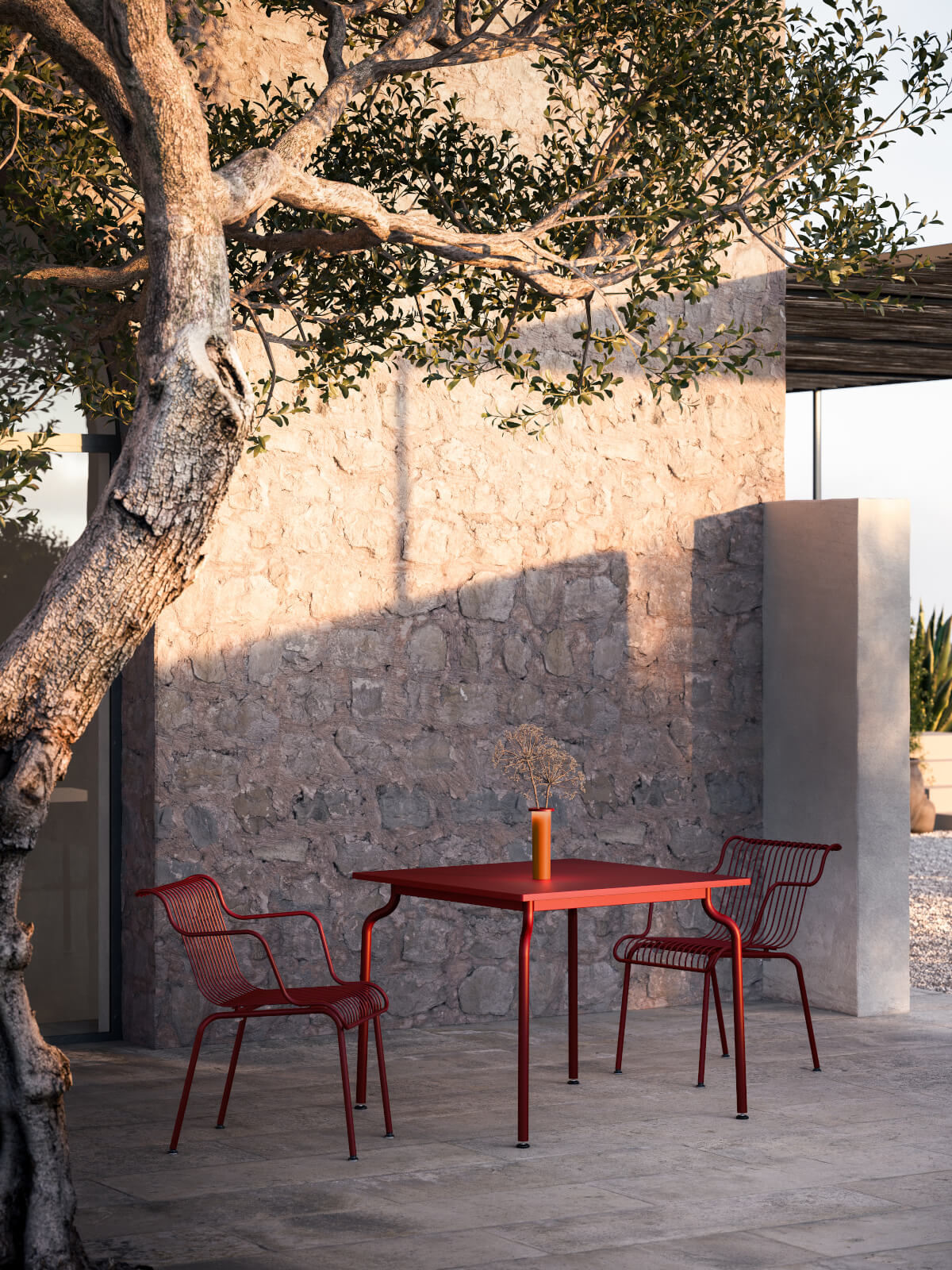 Magis South Esstisch im modernen Ess- oder Außenbereich, hochwertig verarbeitet, elegant – italienisches Design