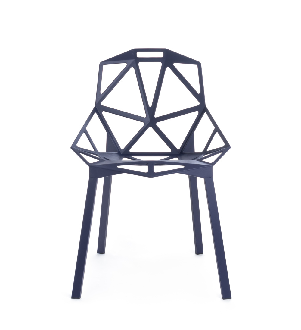 Magis Chair One lila – moderner stapelbarer Designstuhl Magis Chair One Stapelstuhl, lila, moderner Designstuhl, leicht, stapelbar, robust, italienisches Design