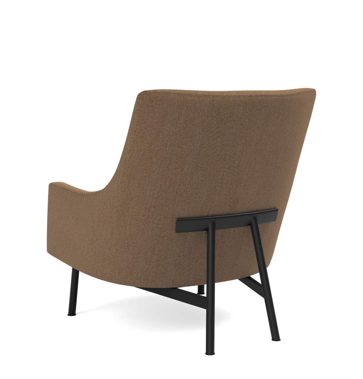 A-Chair Metal Base, schwarz / re-wool 358