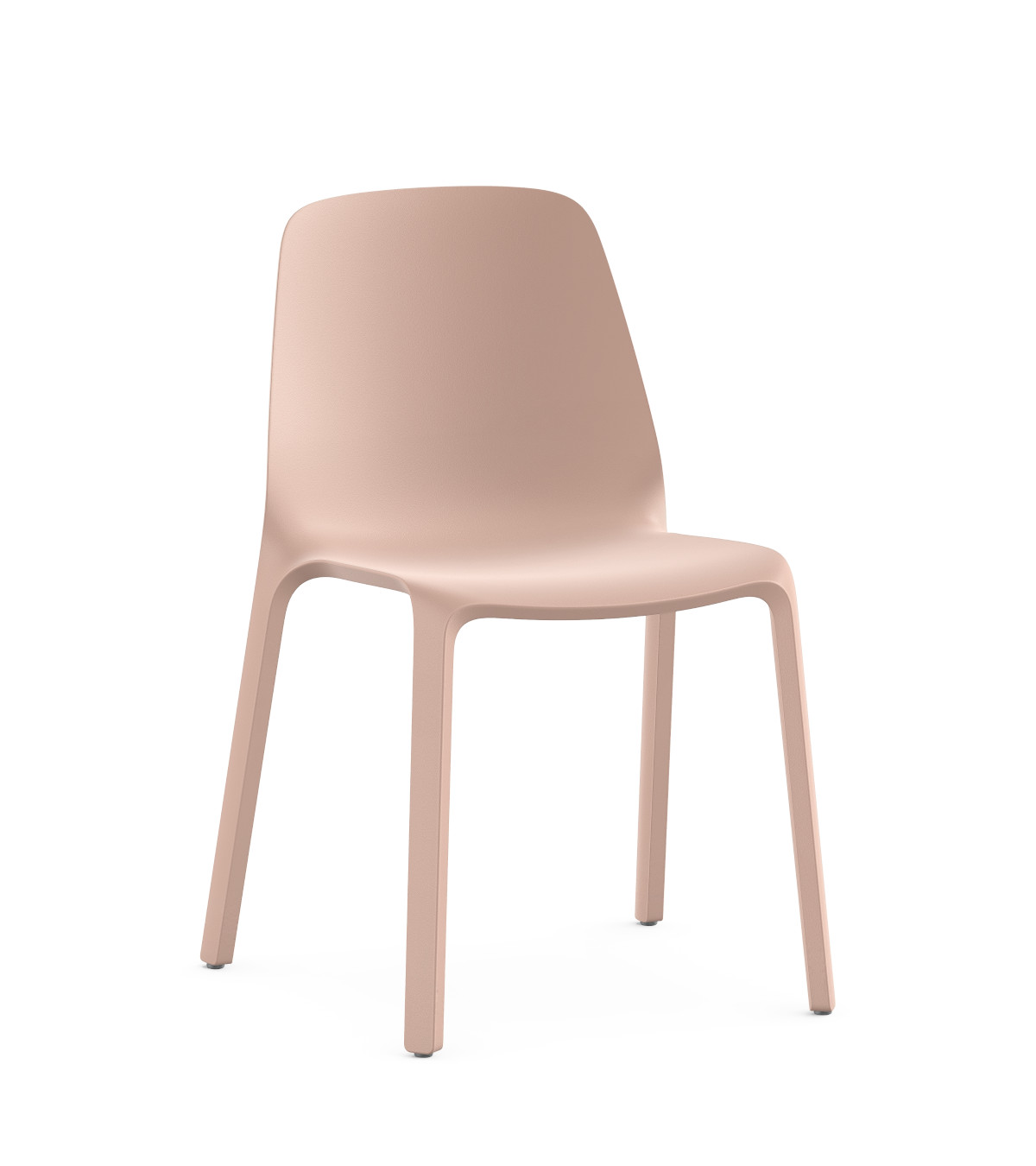 Interstuhl MONOis1 MO100 Besucherstuhl in Teint, stapelbar, ergonomisch, modernes Design, ideal für Wartebereiche und Büros