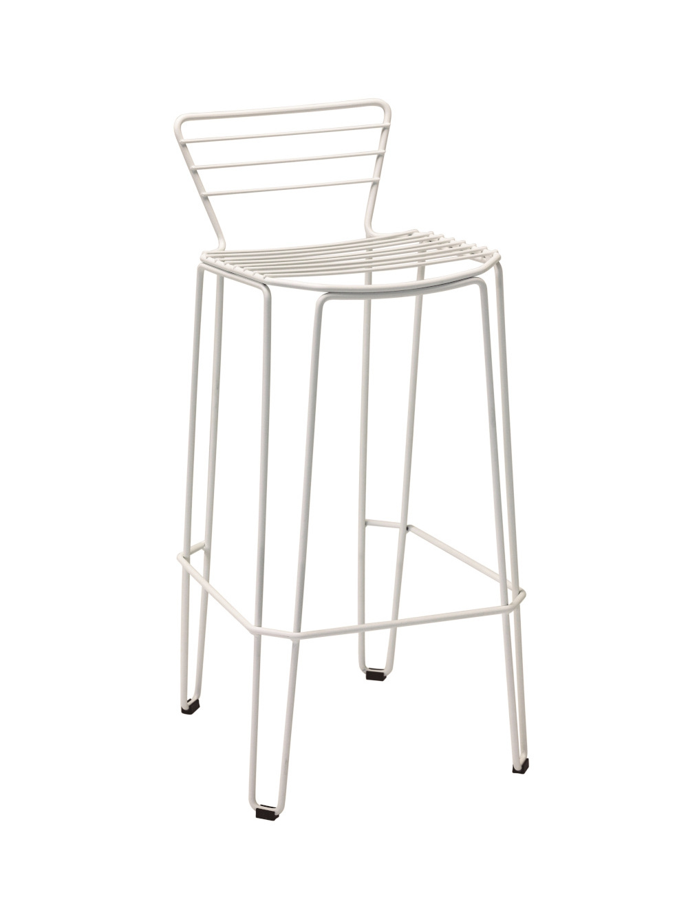 Menorca Barhocker, höhe 76 cm, verkehrsweiß